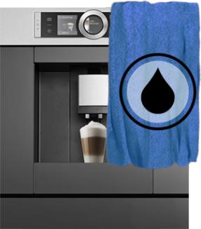 Течет, вода в поддоне : кофемашина NEFF